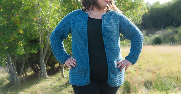 Crochet Raglan Cardigan Pattern