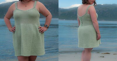 Crochet Dress Pattern – Free – Xs-5xl