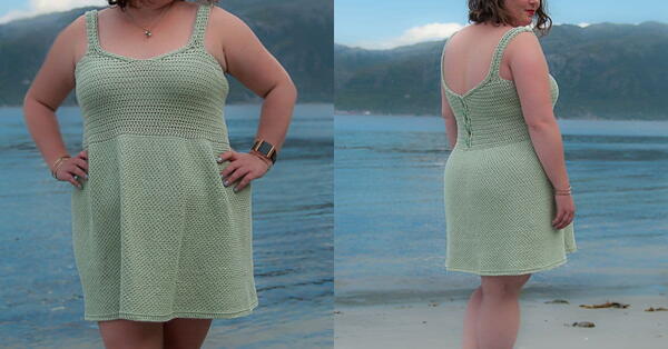 Crochet Dress Pattern – Free – Xs-5xl