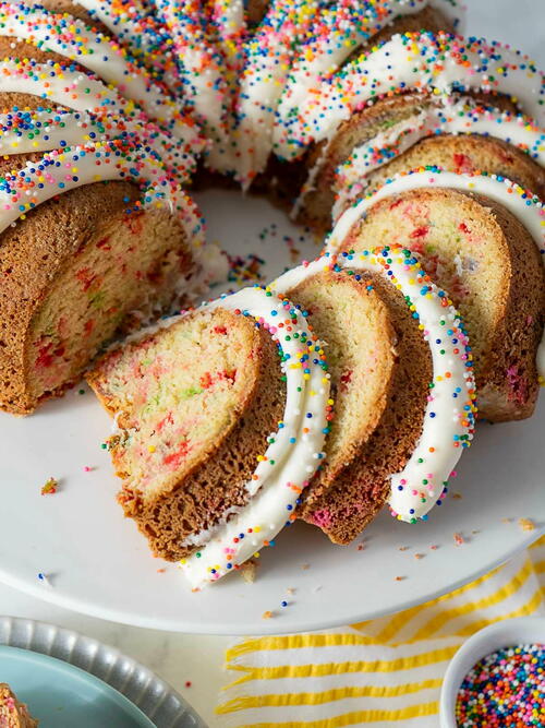 Gluten-free Funfetti Birthday Cake