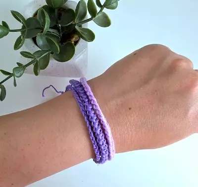 Crochet Bracelet And Bangles