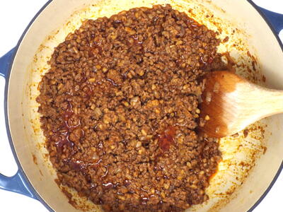 Ground Beef And Farro Taco Meat Filling
