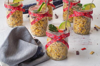 Healthy Stampede Street Corn Cups