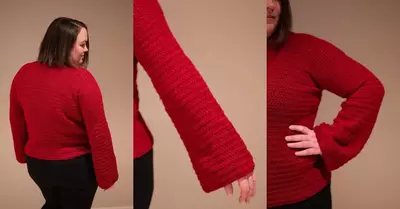 Crochet Bell Sleeve Sweater Pattern