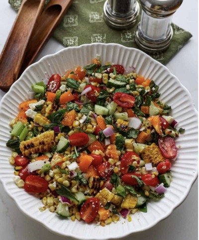 Grilled Corn Salad