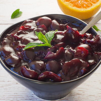 Quick And Healthy Fresh Cherry Sauce