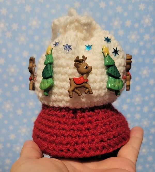Snow Globe Gift Bag