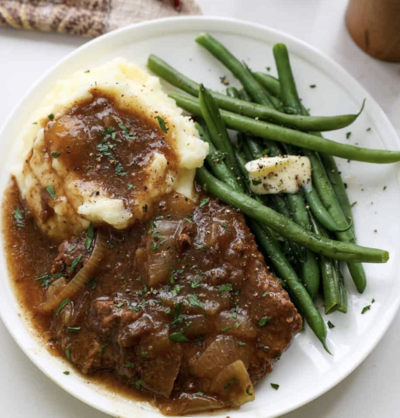Slow Cooker Cube Steak