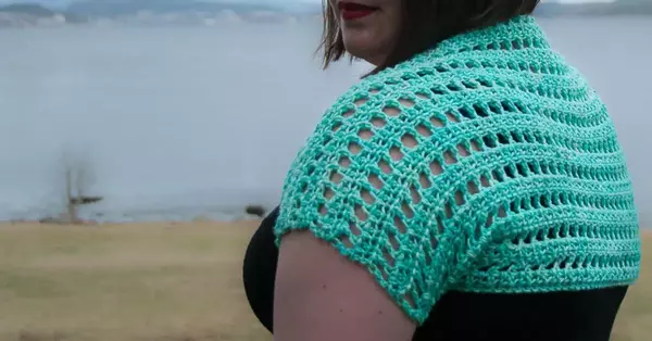 Crochet Callaina Tunisian Lace Bolero – Free Crochet Pattern