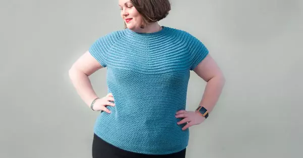 Top Down Crochet Top – Free Pattern