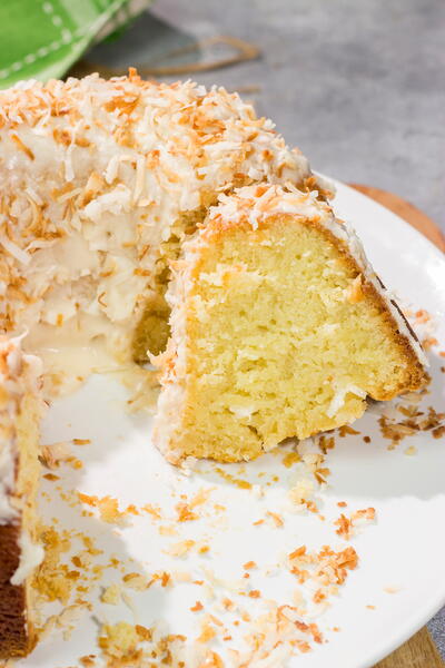 Coconut Pound Cake