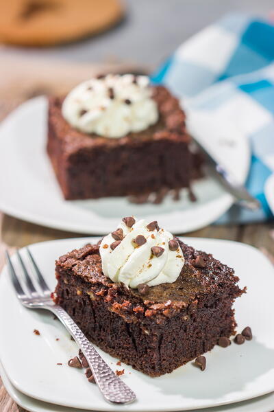 Grilled Chocolate Cake