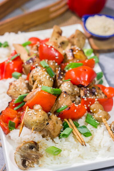 Grilled Yakitori Chicken