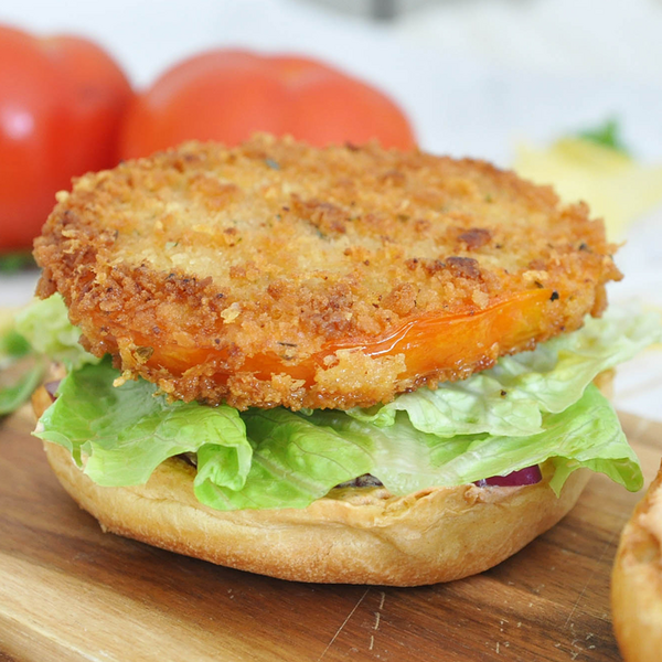 Crispy Fried Tomato Sandwich | Possibly The Best Tomato Sandwich Ever