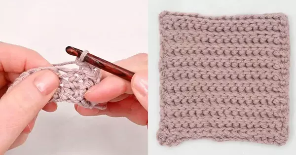 How To Back Post Half Double Crochet