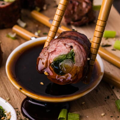Grilled Beef Negimaki
