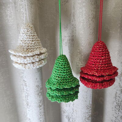 Tiered Tree Christmas Ornament 