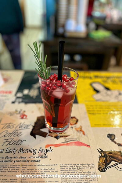 Winter Berry Refresher With Cranberry & Pomegranate