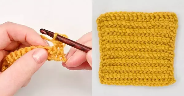How To Front Post Single Crochet Janne Kleivset