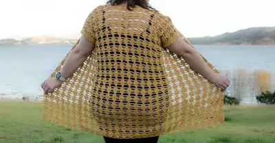 Lacy Crochet Cardigan Pattern – Free Crochet Pattern