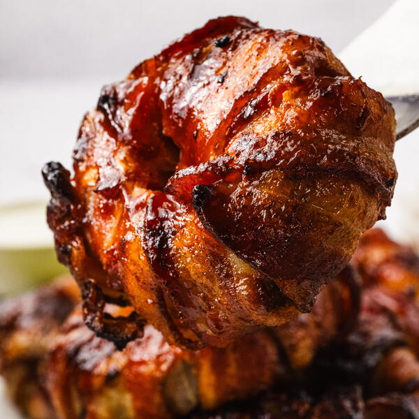 Bacon-wrapped Onion Rings