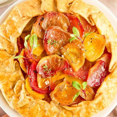 Beet Crostata