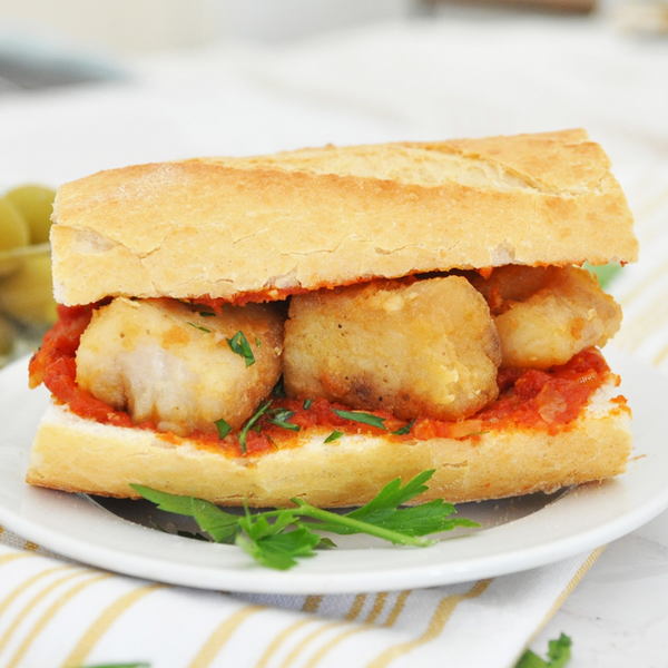 The Famous Catalan Fried Fish Sandwich | Bocata De Bacalao De Mataró