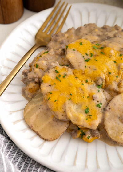 Hamburger Potato Casserole