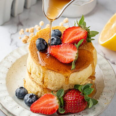 Japanese Soufflé Pancakes