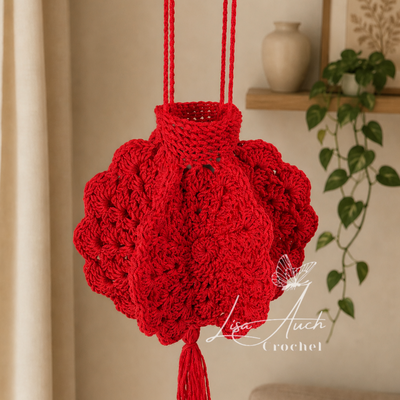Crochet Hanging Lantern Pattern 