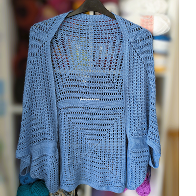 Aveline Granny Square Shrug