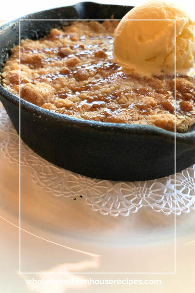 Skillet Apple Crisp Recipe