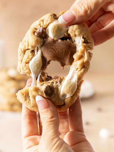 Gluten Free S'mores Cookies