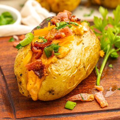 Grilled Stuffed Potatoes