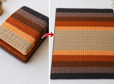 Crochet Sedge Stitch Baby Blanket Free Pattern For Beginners