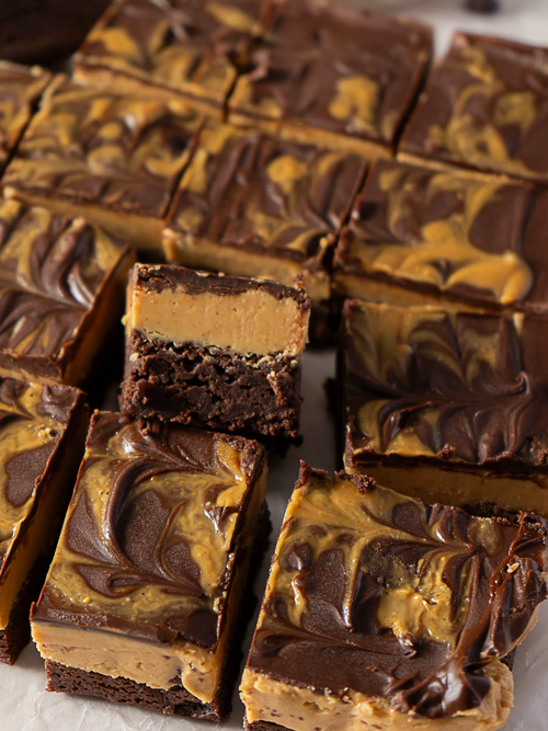 Gluten Free Buckeye Brownies