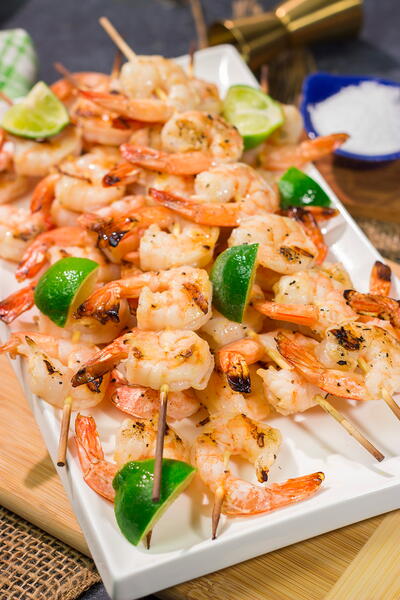 Grilled Tequila Lime Shrimp