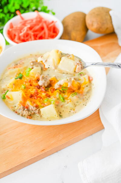 Cheeseburger Soup