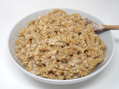 Cheesy Fontina And Parmesan Rotini