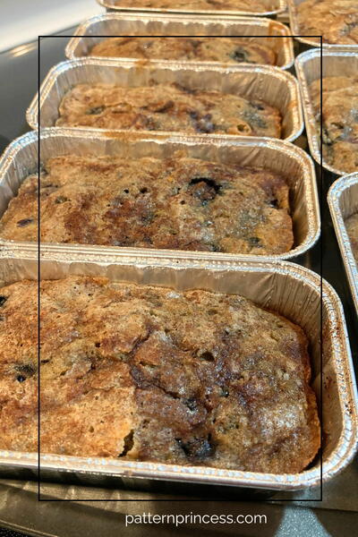 Dark Sweet Cherry & White Chocolate Zucchini Bread
