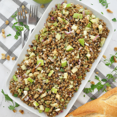 Spanish Country Lentil Salad | Healthy 10-minute Recipe