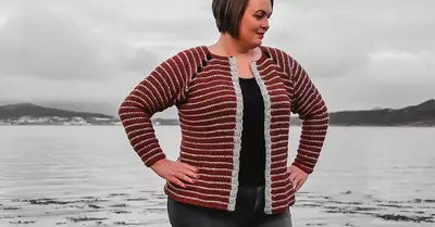 Striped Crochet Cardigan Pattern