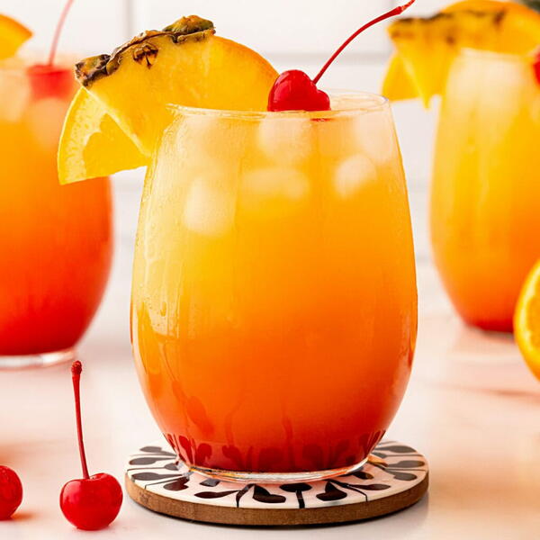 Malibu Sunset Cocktail