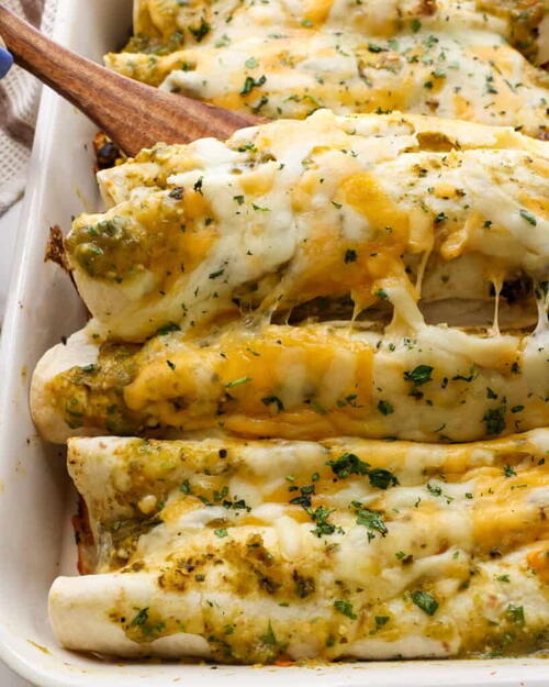 Enchiladas Verdes
