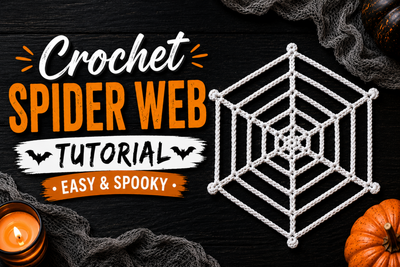 Crochet Spider Web