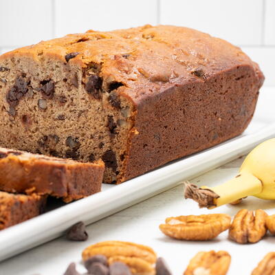 Banana Nut Bread Recipe With Chocolate Chips