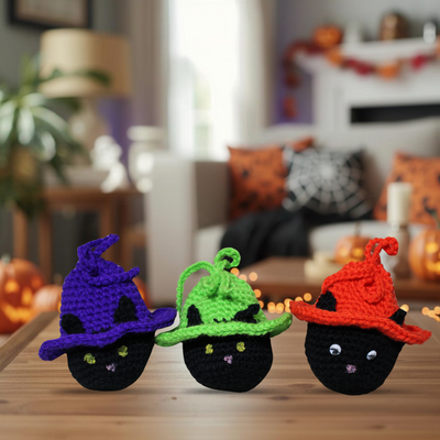 Cat Witch Treat Bag