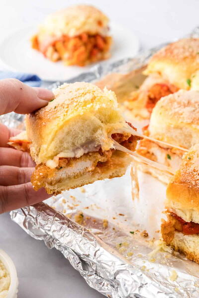 Chicken Parmesan Sliders