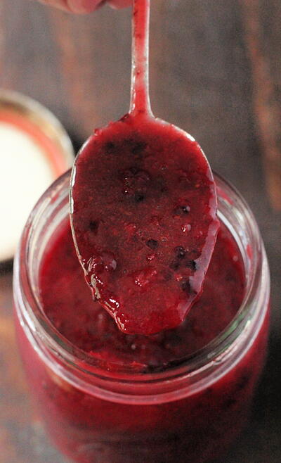 Mixed Berry Freezer Jam (for Stove Top And Slow Cooker)