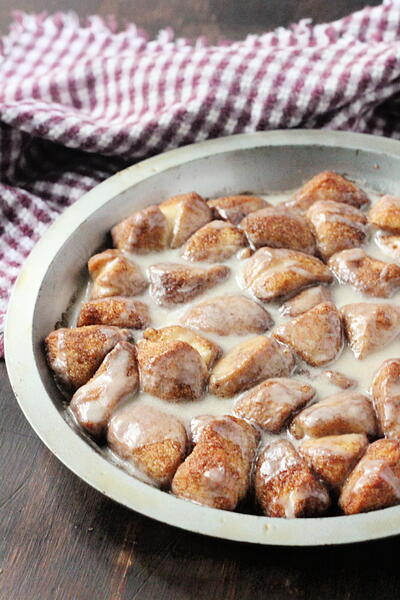 Cinnamon Roll Bites